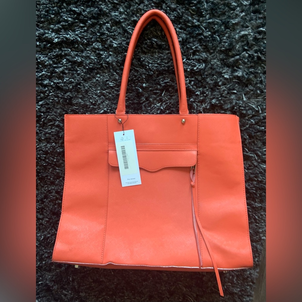Rebecca Minkoff Orange Tote Bag
